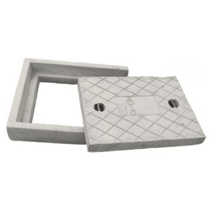 Manhole cover and frame