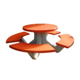 Round table bench