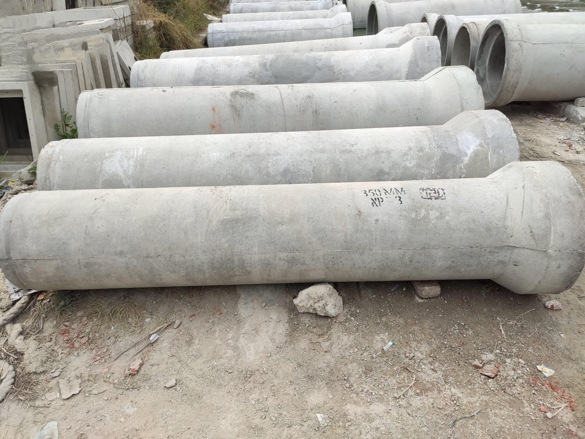 350 mm dia hume pipe