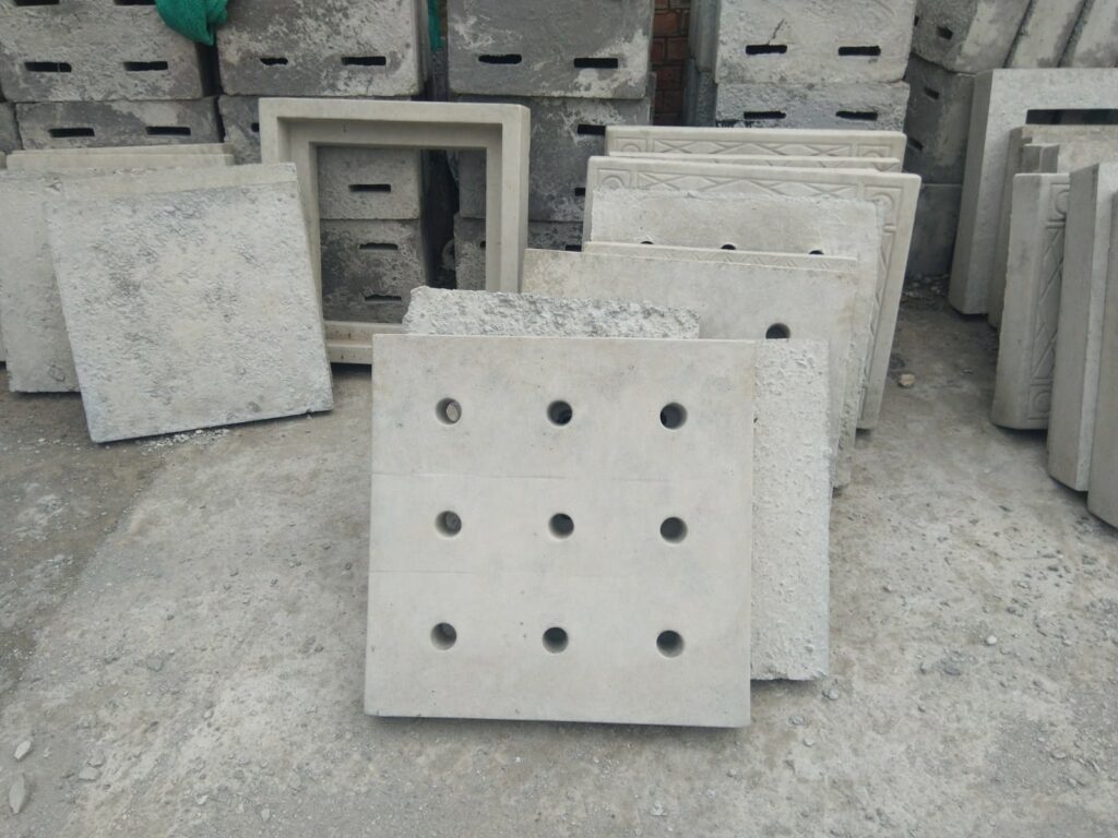 drain cover square perforated