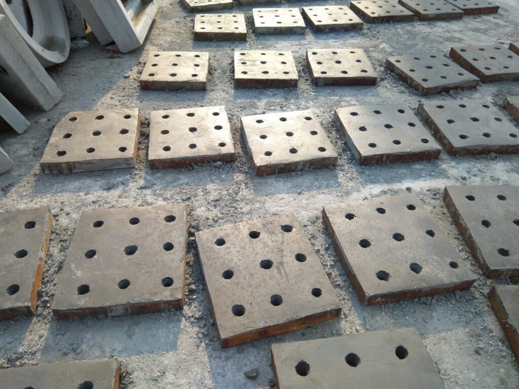 drain cover square perforated